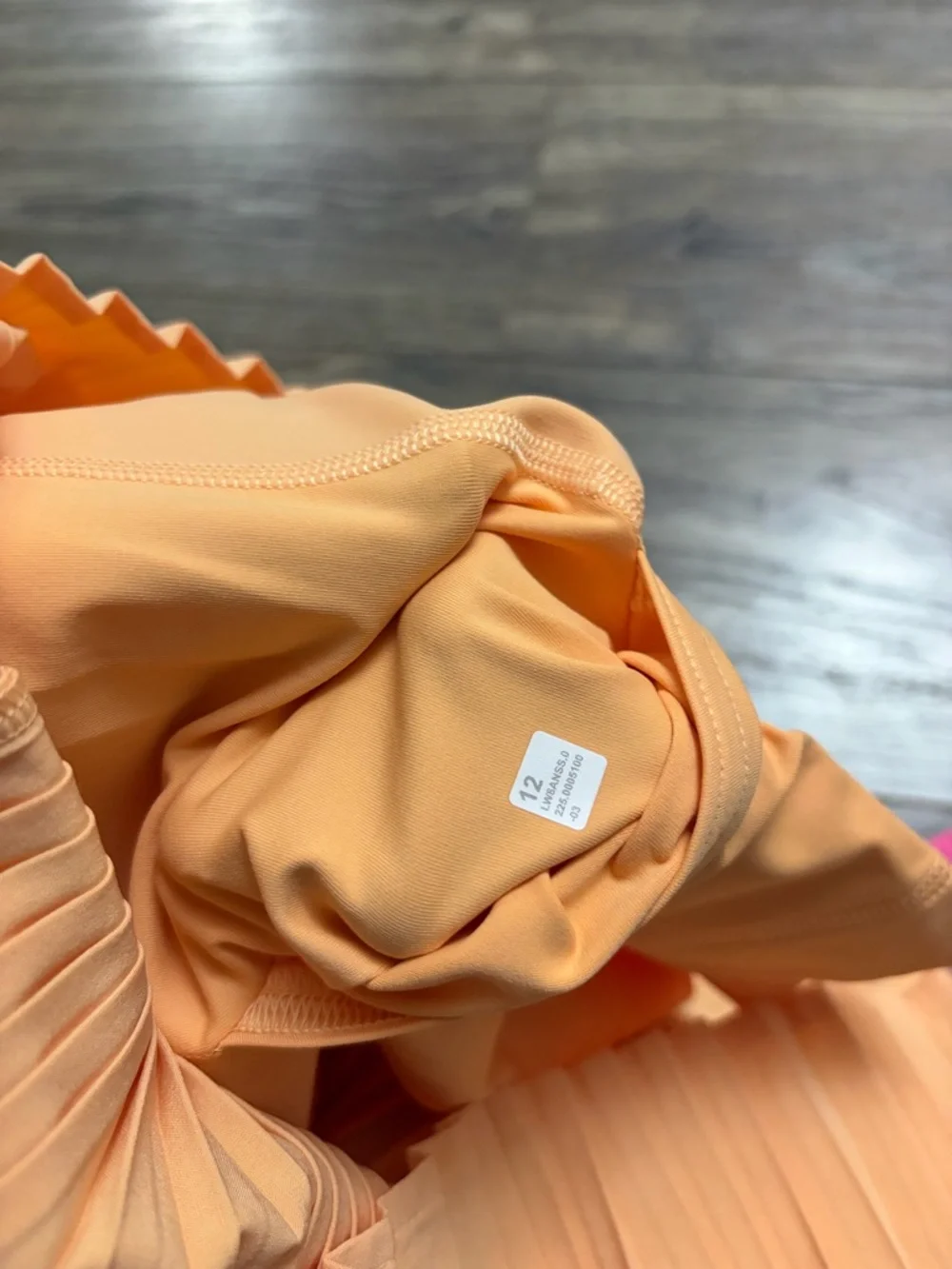 NWT Lululemon Varsity Pleated High-Rise Tennis Skirt 15” (Rock Melon) Size 12 - Picture 6 of 8